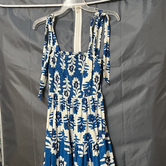 Flying Tomato Blue and White Maxi Dress - Picture 2 of 4
